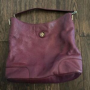 Tory Burch Maroon shoulder bag